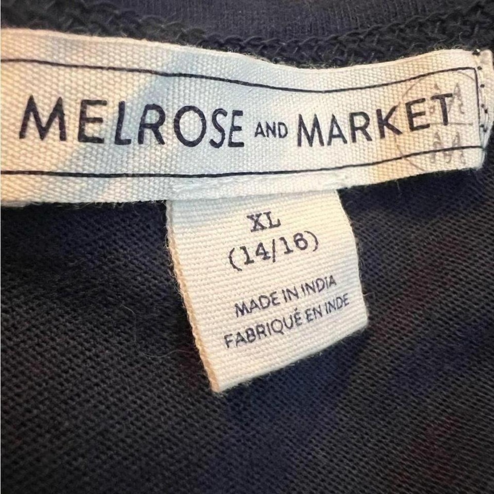 Melrose & Market blue white polka dot dress size 14-16 - Picture 2 of 7